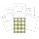 Load image into Gallery viewer, The Flexible Planner Undated PDF (Download; Print at Home)
