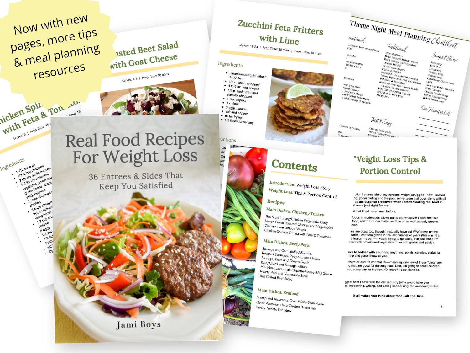 Real Food Recipes For Weight Loss (Download, Print at Home)