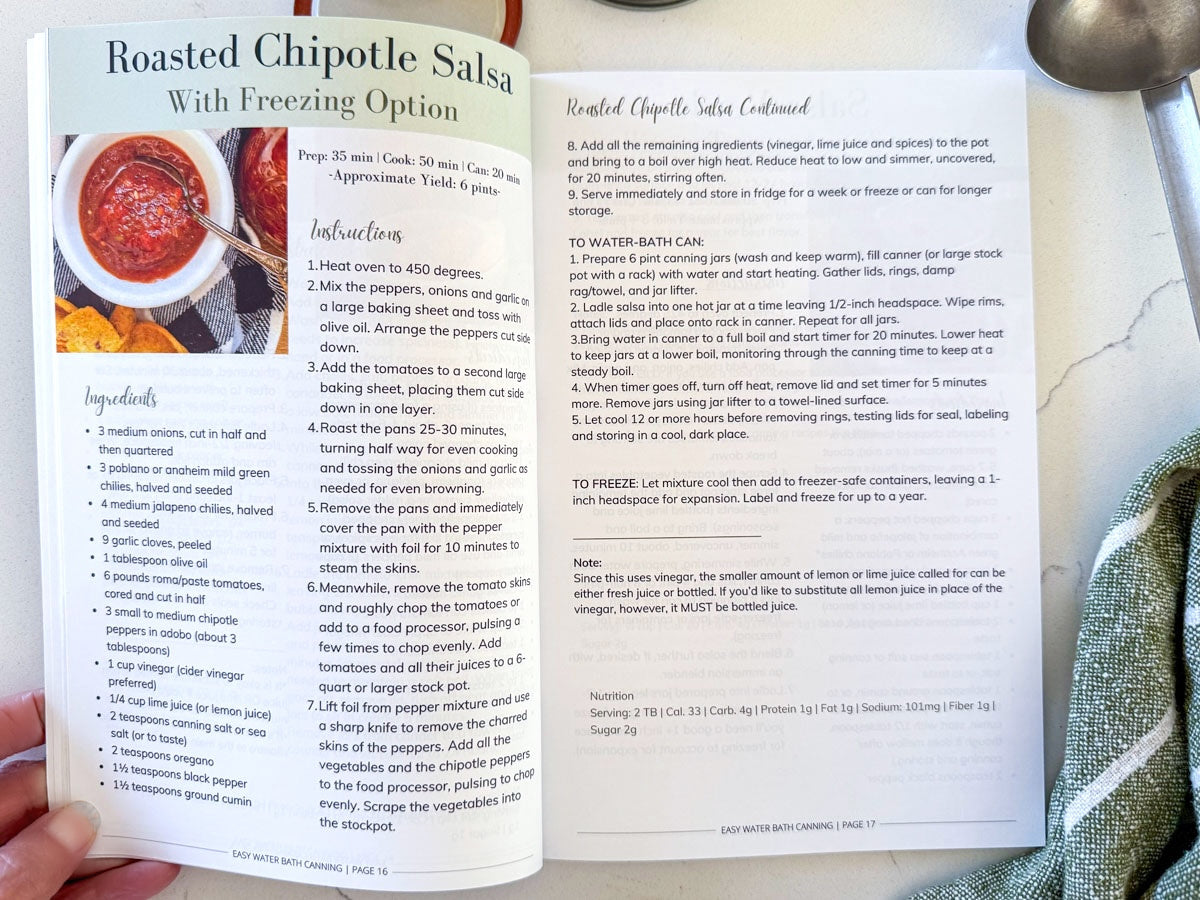 Easy Water Bath Canning: 40 Recipes For Tomatoes, Pickles, and More