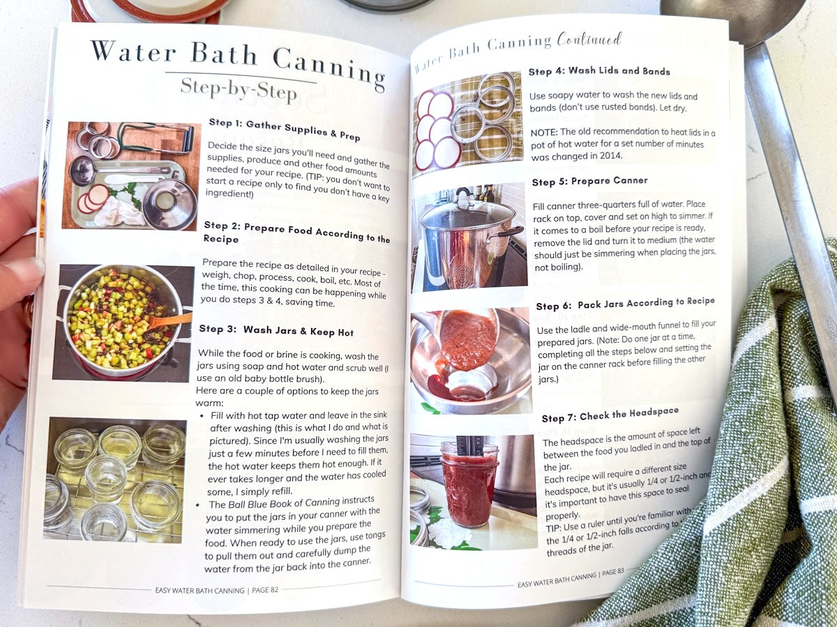 Easy Water Bath Canning: 40 Recipes For Tomatoes, Pickles, and More