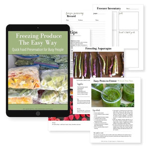 Freezing Produce The Easy Way (Download, Print at Home)